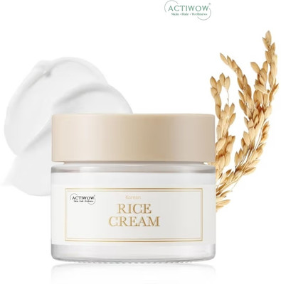 ACTIWOW Korean Rice Cream Smooth Clear Glow(50 g)