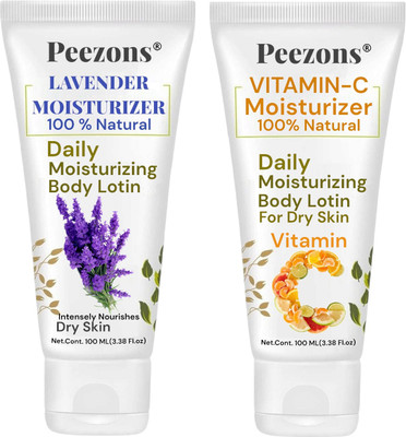 Peezons Lavender With Vitamin Body Lotion for Smooth And Healthy Skin(200 ml)
