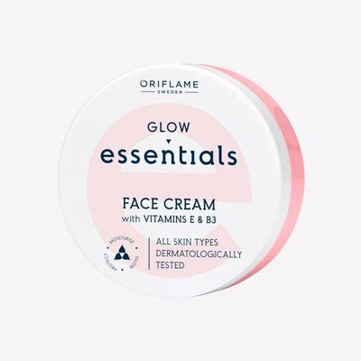 Oriflame essentials glow essentials face cream with vitamins e(100 g)