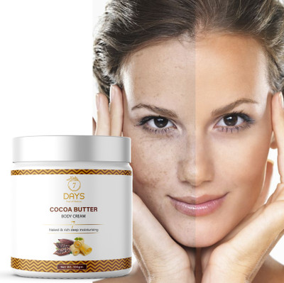 7 Days Naked & Rich Choco Body Butter Cocoa Butter,Deep Moisturizing Cream for Dry Skin(100 g)
