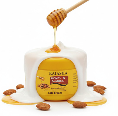 KAIASHA Honey & Almonds Nourishing Skin Cream with Wheatgerm Oil(200 ml)