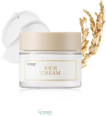 ACTIWOW Korean Rice Cream Light & Hydrating(50 g)