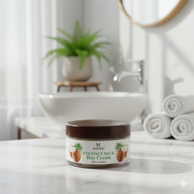 MARTEO CoconutGlow Day Cream – Natural Hydration & SPF Protection 50g(50 g)