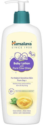HIMALAYA Baby Lotion with Pure Cow Ghee(400 ml)