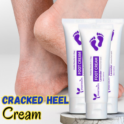 smartdrops Deep Moisturizing Foot Cream with Natural Extracts for Soft and Smooth Feet(180 ml)