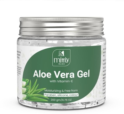 MITTIY MADE Aloe Vera Gel for Glowing & Radiant Face & Hair care(200 g)