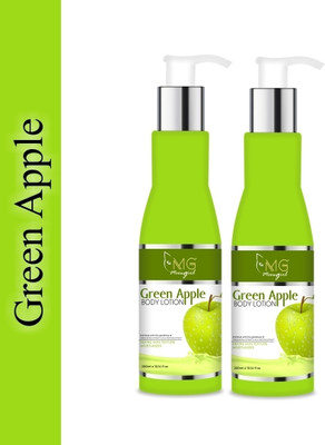 MGmeowgirl Green Apple Body Lotion-Non Sticky & Non Greasy-Moisturizing & Smoothening Care(400 ml)