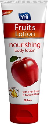 YHI Fruit lotion nourishing body lotion with fruit extract & natural herbs(220 ml)