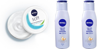 NIVEA Body Milk Shea Smooth(450 ml)