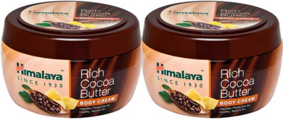 Himalaya Herbals Rich coco butter body cream 200ml (pack of 2)(400 ml)