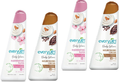 Everyuth Naturals Naturals Flora & Cocoa Body Lotion(400 ml)