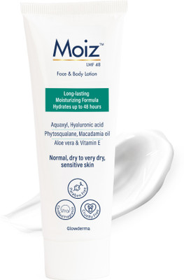 Moiz LMF 48 Lotion | 48 Hour Hydration | With 17 Moisturizers | Non-Comedogenic(75 ml)