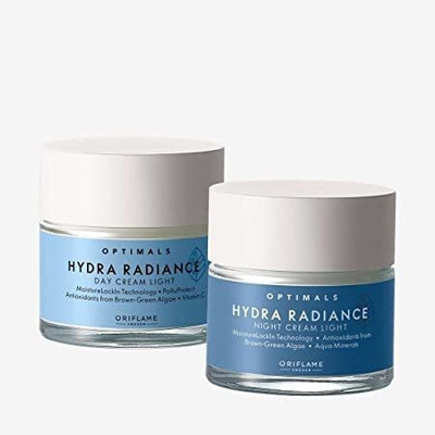Oriflame Sweden Hydra Radiance Hydrating Day Cream + Night Cream(100 ml)