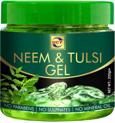 UCY Neem & Tulsi Gel - Anti Acne & Pimple with Neem, Tulsi(220 g)