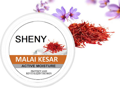 sheny soft 24 hour moisturisation Malai Kesar Cold Cream(200 g)