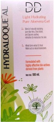 DOOMSDAY HYDRALOOQUE AL PURE ALOEVERA GEL FOR HYDRATING SOFT SKIN PACK OF100ml x 1(100 ml)