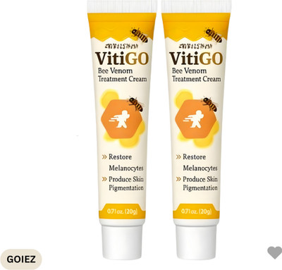 GOIEZ Vitiligo Spot Renewal Soft Tone Cream Pack Of 2 (60g)(60 g)