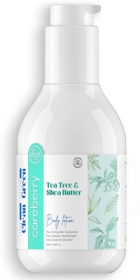 Careberry Tea Tree Oil &Shea Butter Nourishing Body Lotion,Ayurvedic Ayush Certified(200 ml)