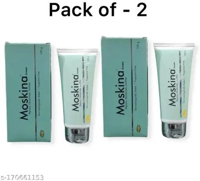 moskina Moisturizer Cream - 100 gm, Pack Of 2(100 ml)