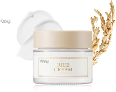 ACTIWOW Korean Rice Cream Ultra Smooth Hydration(50 g)