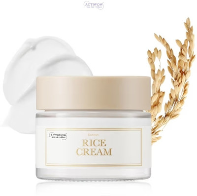 ACTIWOW Korean Rice Cream Pure Radiance Hydration(50 g)