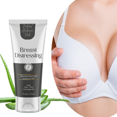 Natural ambience hub breast distressing cream tube for skin soft and smoothing(91.36 g)