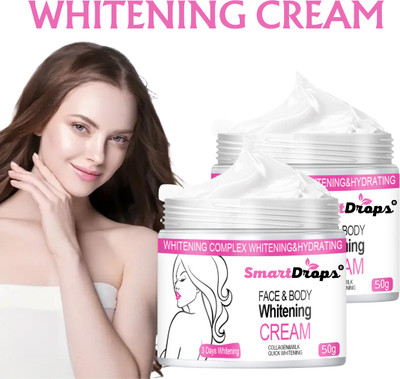 smartdrops Skin Brightening Cream For a Brigter And Even Skin For Men& Women(100 g)