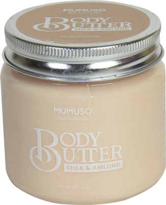 Mumuso SHEA & ALMOND BODY BUTTER(200 g)