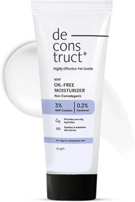 deconstruct Oil-Free Moisturizer | Non Sticky,Fast absorbing |72 Hr Hydration for Oily Skin(50 g)