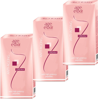 NG MART AGE ELIXER ANTI AGIENG CREAM FORWRINCLES & SPOTS PACK OF - 3(90 g)