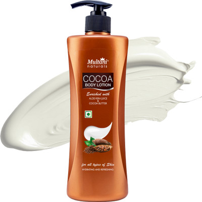 Multani Naturals Cocoa Butter & Aloevera Body Lotion | Nourish & Moisturize -(400 ml)