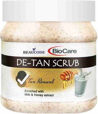 BEAUCODE BioCare D-Tan Face scrub For Tan Removal and Glow(250 g)