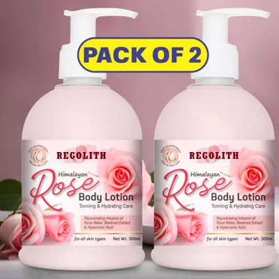 Regolith Rose body lotion.creeam for oil skin and dry skin(600 ml)