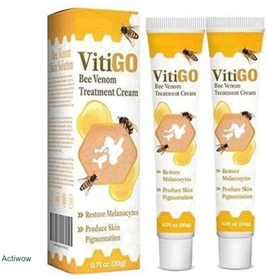 ACTIWOW Vitigo Bee Venom Cream with Soft Botanicals(100 ml)