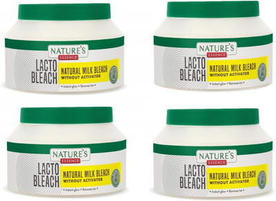 Nature's Essence Lacto Bleach, Natural Milk Bleach without Activator 60g X 4(240 g)