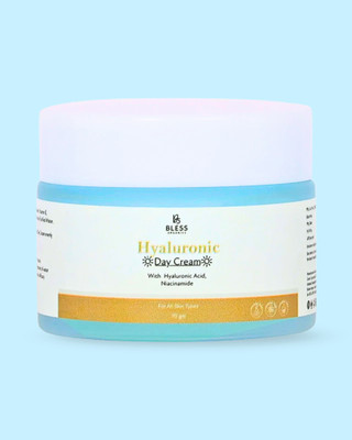 Bless Organics Hyaluronic Deep Hydration&Glow Day Cream – For Men&Women–All Skin Types-70g(70 g)