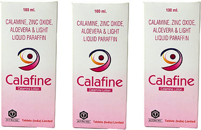 Volant Calafine Calamine Lotion Pack of 3(100 ml)
