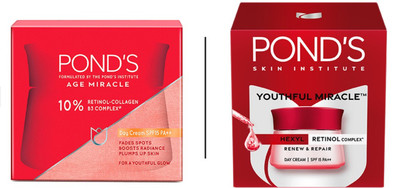 POND's YouthFul Miracle Hexyl Retinol Day Cream SPF15 PA++ (50 g)(50 ml)