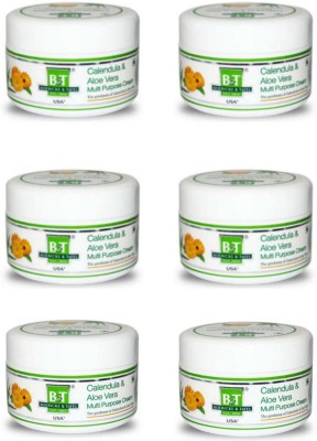 BT BOERICKE & TAFEL Calendula and Aloe Vera Multi Purpose cream Pack of 6X100g(600 g)