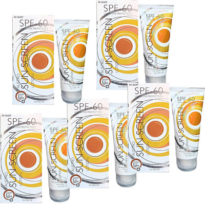 NG MART NG AUSTRO SUNSCREEN LOTION SPF 60 PACK OF - 5(300 g)