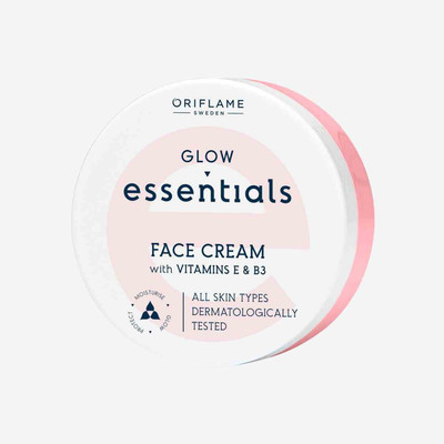 Oriflame essentials glow face cream with vitamin E and B3(75 ml)