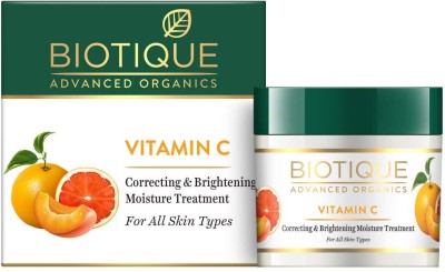 Biotique Advanced Organics Vitamin C Correcting and Brightening Moisture Treatment 50Gm(50 g)
