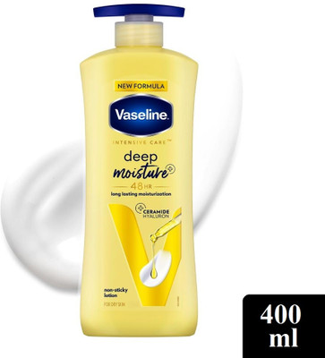 Vaseline Deep Moisture 48HR Non-sticky Body Lotion 400ml(400 ml)