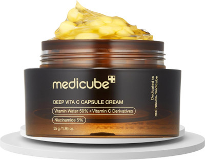 Medicube Deep Vita C Cream – Korean Vitamin C Face Moisturizer(55 g)