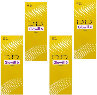 DOOMSDAY GLOWILL 6 CREAM FOR GIVE CLEAR & SOFT GLOWING SKIN PACK OF 60g x 4(240 g)