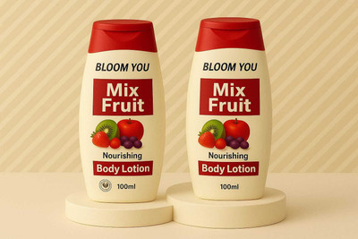 BLOOM YOU Mix Fruit Deep Nourish Lotion Combo(200 ml)