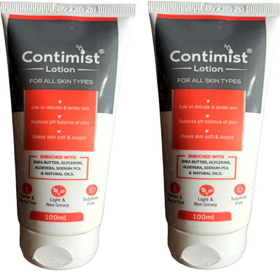 Contimist LOTION FOR RESTORE PH BALANCE & SAFE ON TENDER SKIN (100ML) PACK OF 2(200 ml)