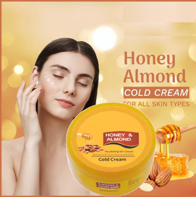 KAIASHA Best Honey Almond Cold Cream Moisturises and Smoothens For all skin type(200 g)