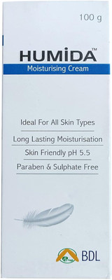 humida Moisturising Cream For All Skin Types | Long Lasting | 100g(100 g)