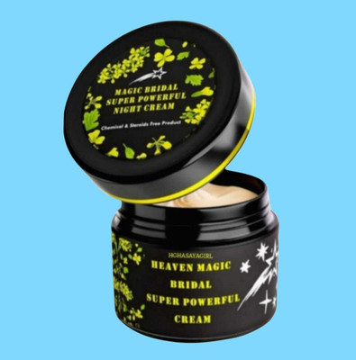 HGHASAYAGIRL HEAVEN MAGIC BRIDAL SUPER POWERFUL NIGHT CREAM FOR SKIN WHITENING CREAM15(50 g)